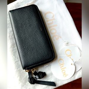 Chloe Alphabet Continental Wallet